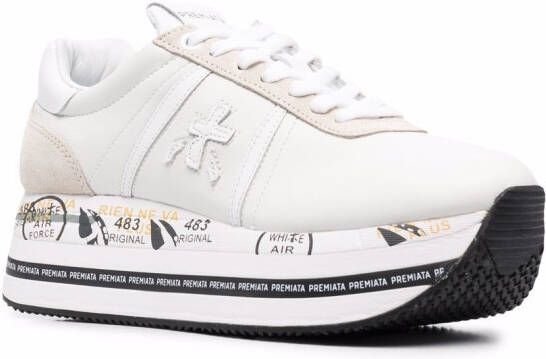 Premiata Beth platform sneakers White