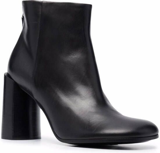 Premiata block heel ankle boots Black