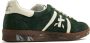 Premiata Bonnie suede panelled sneakers Green - Thumbnail 3