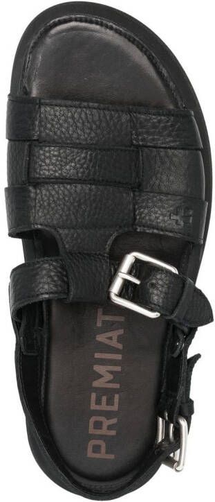 Premiata buckle-straps sandals Black