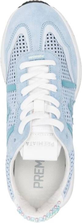 Premiata Cassie knitted sneakers Blue