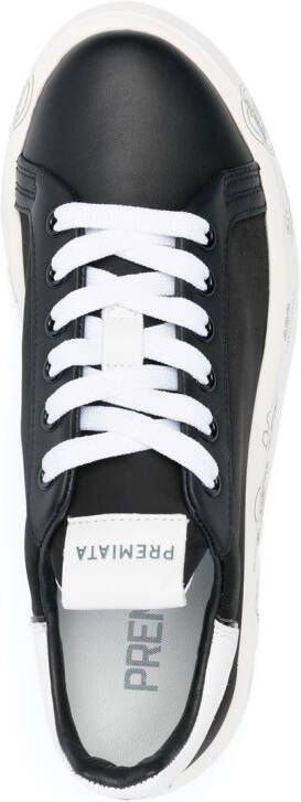 Premiata chunky lace-up sneakers Black