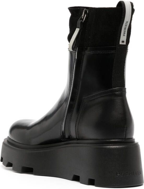 Premiata chunky-sole Chelsea boots Black