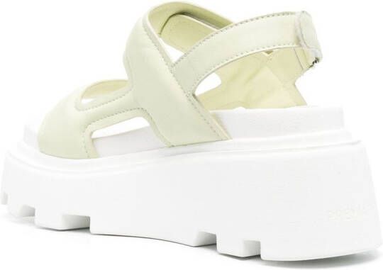 Premiata chunky-sole strappy sandals Green