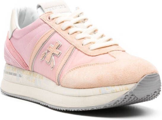 Premiata Conny 6673 panelled sneakers Pink