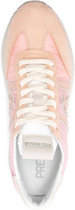 Premiata Conny 6673 panelled sneakers Pink