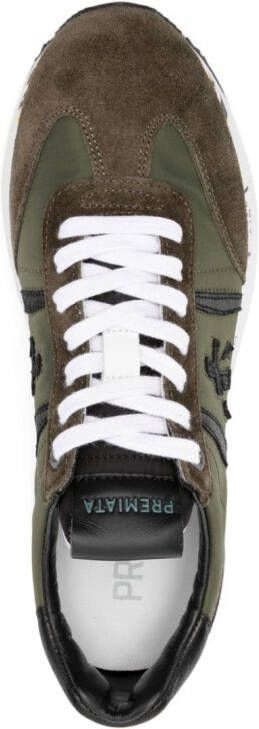 Premiata Conny panelled sneakers Green