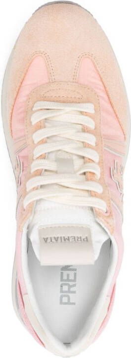 Premiata Conny panelled sneakers Pink