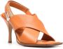 Premiata crossed strap stiletto sandals Orange - Thumbnail 2