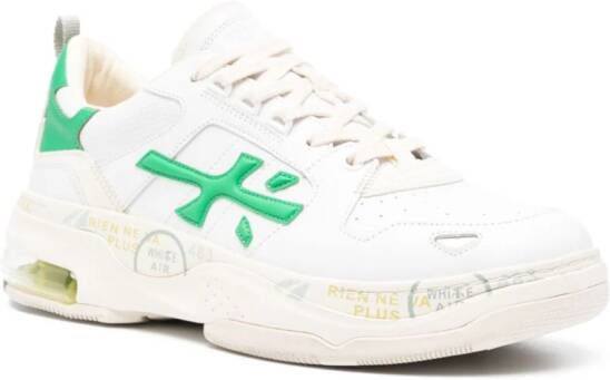 Premiata Drake leather sneakers White