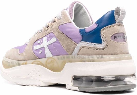 Premiata Draked lace-up sneakers Purple