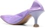 Premiata elasticated pointed toe pumps Purple - Thumbnail 3