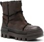 Premiata exposed-seam leather boots Brown - Thumbnail 2