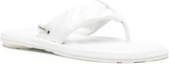 Premiata high-shine-detailing sandals White