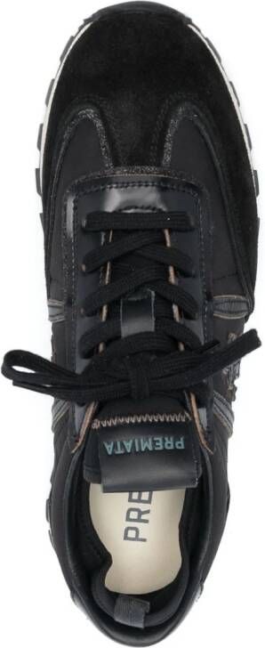 Premiata Johnlowd leather sneakers Black