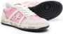 Premiata Kids glitter-detail low-top sneakers Pink - Thumbnail 2