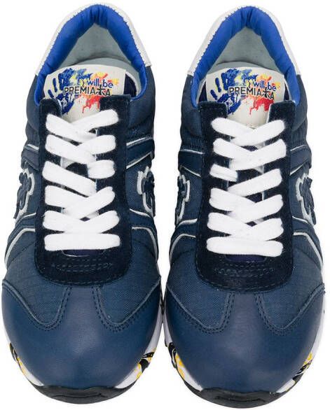 Premiata Kids Lucy-B lace-up sneakers Blue