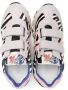 Premiata Kids patterned touch-strap sneakers Black - Thumbnail 3