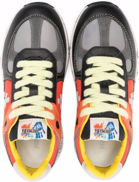 Premiata Kids Robin low-top sneakers Grey