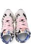 Premiata Kids zebra-print high-top sneakers Grey - Thumbnail 3