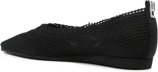 Premiata knitted ballerina shoes Black