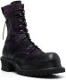 Premiata lace-up ankle boots Purple - Thumbnail 2