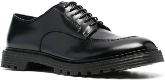 Premiata lace-up oxford shoes Black