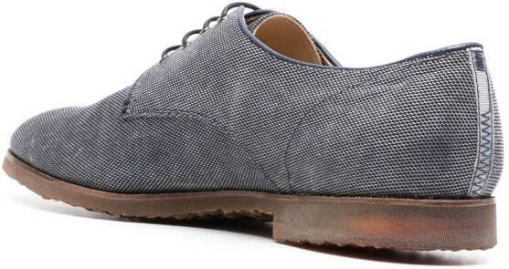 Premiata lace-up oxford shoes Blue
