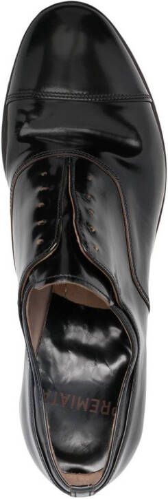 Premiata laceless-design derby shoes Black