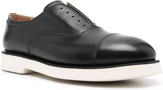 Premiata leather Derby shoes Black