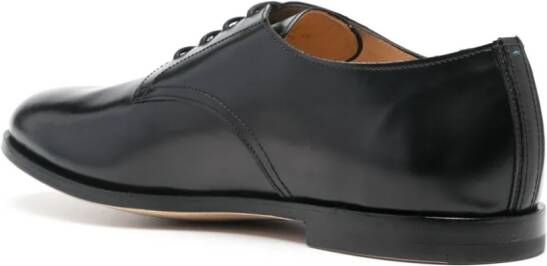 Premiata leather oxford shoes Black