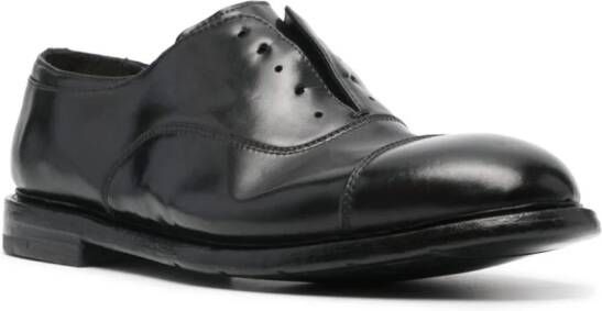 Premiata leather Oxford shoes Black