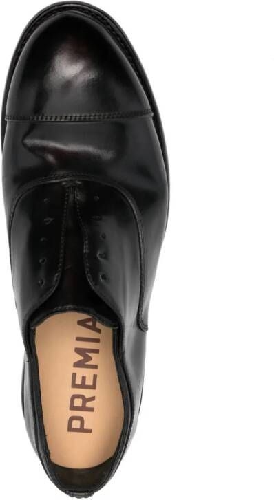 Premiata leather Oxford shoes Black
