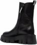 Premiata leather shearling boots Black - Thumbnail 3