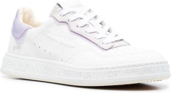 Premiata low-top lace-up sneakers White