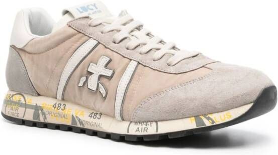 Premiata Lucy 6600 panelled sneakers Neutrals