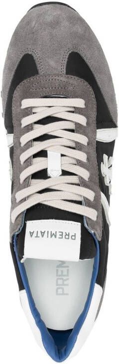 Premiata Lucy panelled low-top sneakers Grey