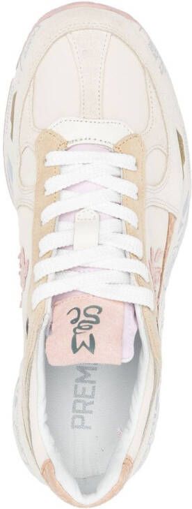 Premiata Mased lace-up sneakers Neutrals