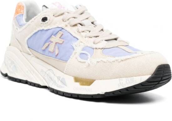 Premiata Mased panelled sneakers Neutrals