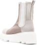 Premiata mesh-panelling leather ankle boots Neutrals - Thumbnail 3