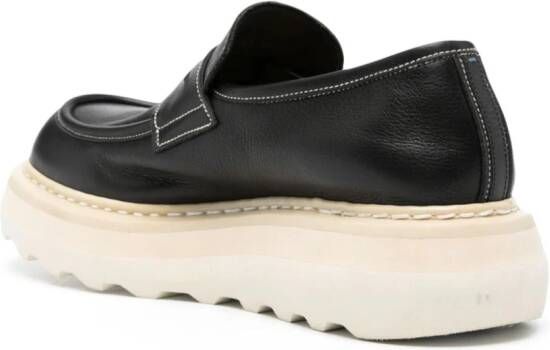 Premiata Nodik leather loafers Black