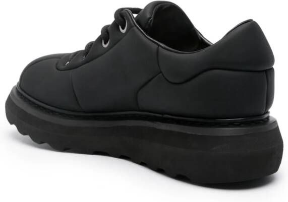 Premiata padded lace-up sneakers Black