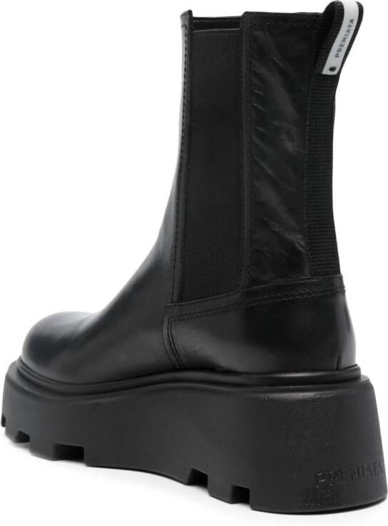 Premiata Peg 55mm leather boots Black