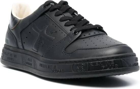 Premiata Quinn leather sneakers Black
