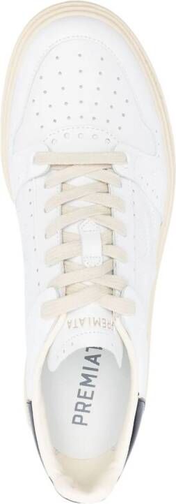 Premiata Quinn leather sneakers White