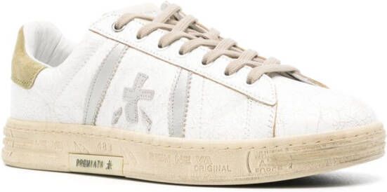 Premiata Russel 6746 distressed sneakers White
