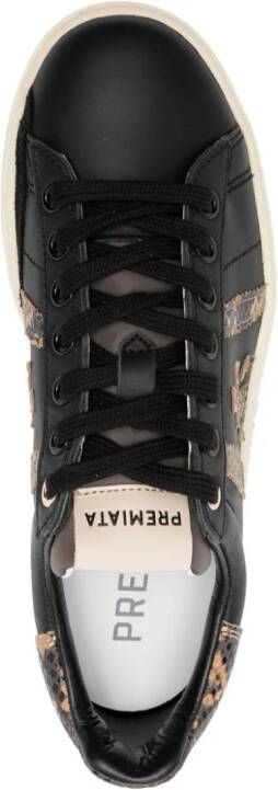 Premiata Russel snakeskin-effect sneakers Black