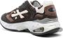 Premiata Sharky panelled low-top sneakers Brown - Thumbnail 3