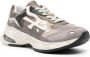 Premiata Sharky panelled low-top sneakers Brown - Thumbnail 2