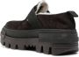 Premiata shearling-lining suede loafers Brown - Thumbnail 3